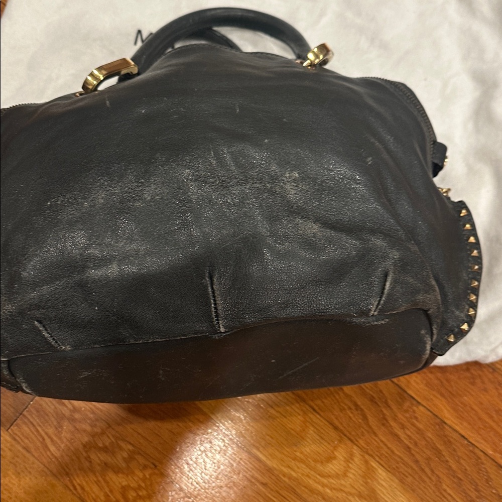 Marc Jacobs vintage Black Leather Paradise Rio Satchel, Preloved w/dust bag - Picture 4 of 7